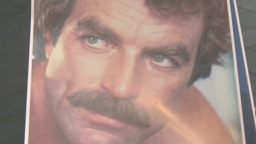 Foto von dem amerikanischen Schauspieler Tom Selleck