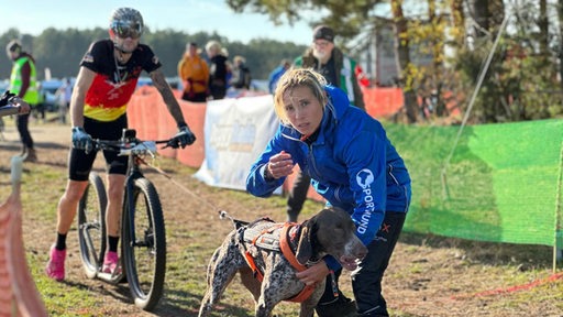 Marc und Jule Prins am Start