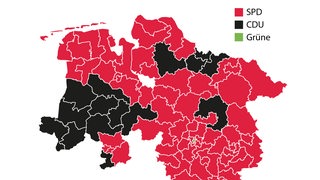 Grafik Zweitstimmen