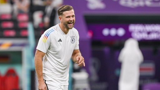 Niclas Füllkrug bei der Fußball Weltmeisterschaft in Katar. 