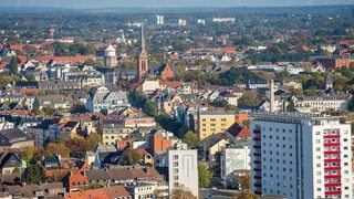 Die Innenstadt von Bremerhaven