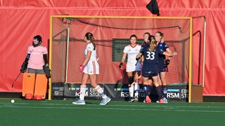 Die Frauen des Bremer HC haben beim Hockey ein Gegentor hinnehmen müssen.