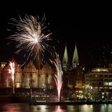 Silvesterfeuerwerk Bremen