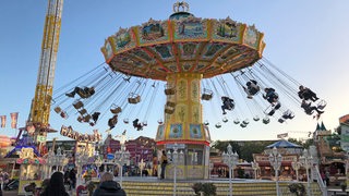 Das Kettenkarussell auf dem Bremer Freimarkt