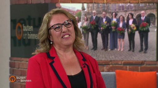 Die Senatorin für Bau, Stadtentwicklung und Verkehr Özlem Ünsal zu Gast im Studio.