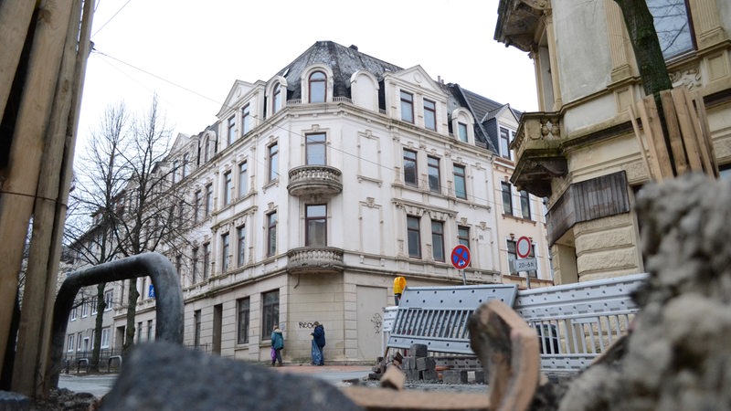 Haus-Detail in Bremerhaven-Lehe