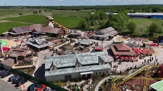 Das Gelände von Karls Erlebnissdorf in Loxstedt