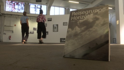 Blaumeier Fotoausstellung am Güterbahnhof.