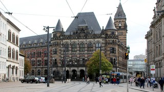  Das Landgericht an der Domsheide in Bremen.