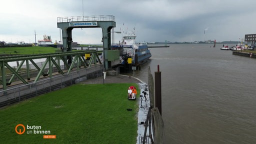 Fährhafen in Geestemünde