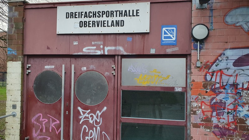 Die Dreifachsporthalle Obervieland