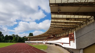 Blick in die Kurve des Nordseestadions