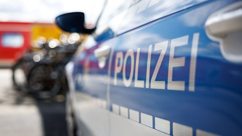 Ein Fahrzeug der Bundespolizei