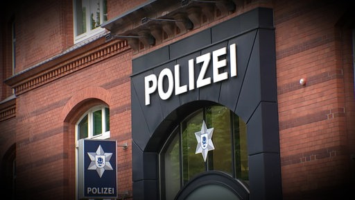 Eine Polizeistation von außen.