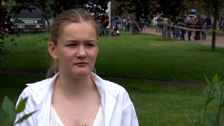 Cristin Wärner, Schülerin am Lloyd-Gymnasium, im Interview.