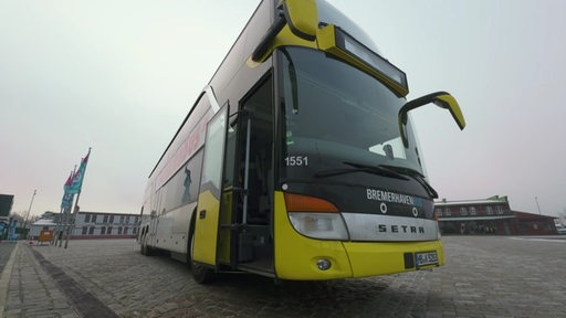 Ein Bremerhavener Reisebus.