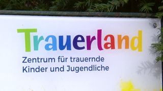 Das Schild der Trauerland e.V. 