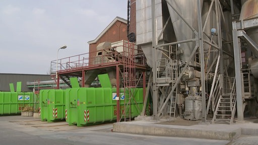 Das Heizkraftwerk in Bremen Nord