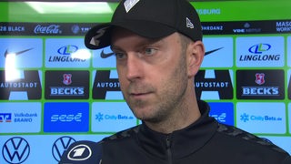 Ole Werner im Interview nach dem 2:2 gegen Wolfsburg.